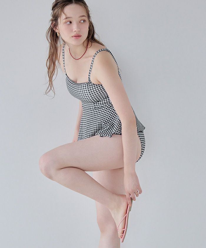 ペプラムフレアビスチェビキニ/水着【メール便可／100】 | SEA DRESS