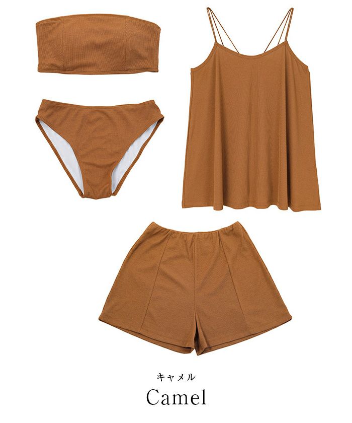 【きな粉餅さま専用】AQUX 水着 緑と赤 2点セット/EGDE ミズノ キッズ水着 送料無料 女の子 ビキニ 3ways花柄水玉 2点セット