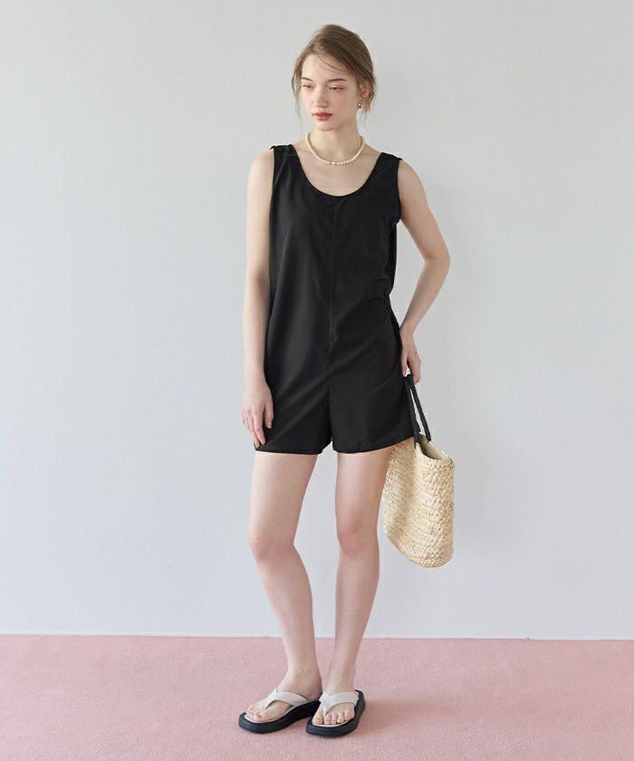 シンプルタンクトップオールインワン/水着 | SEA DRESS 