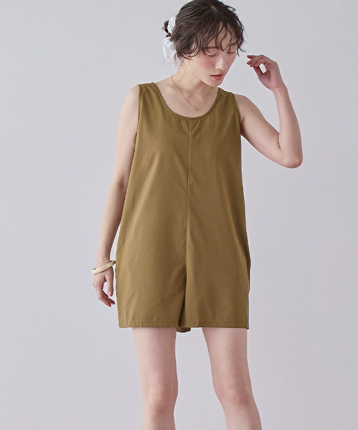 シンプルタンクトップオールインワン/水着 | SEA DRESS