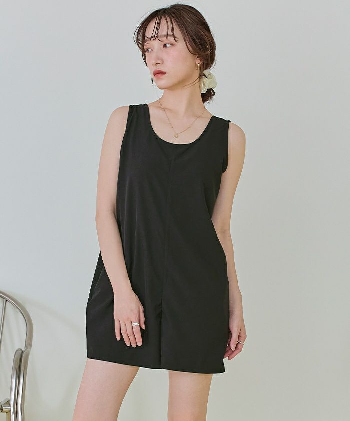 シンプルタンクトップオールインワン/水着 | SEA DRESS