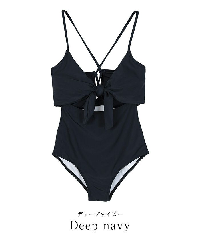 バックレースアップデザインワンピース/水着 | SEA DRESS