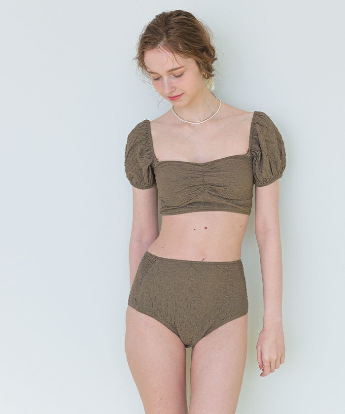 swim URBAN RESEARCH 2wayハイウェスト水着カーキM セール】 Swim URBAN RESEARCH スイム ハイウエストショーツ