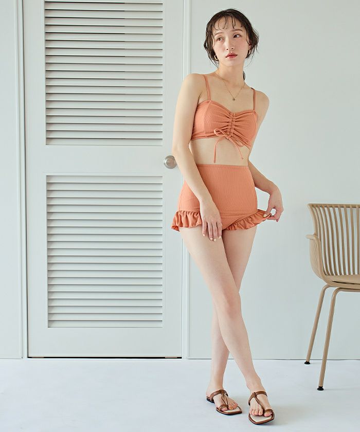 3点セット/シアートップス付ビキニ/水着 | SEA DRESS