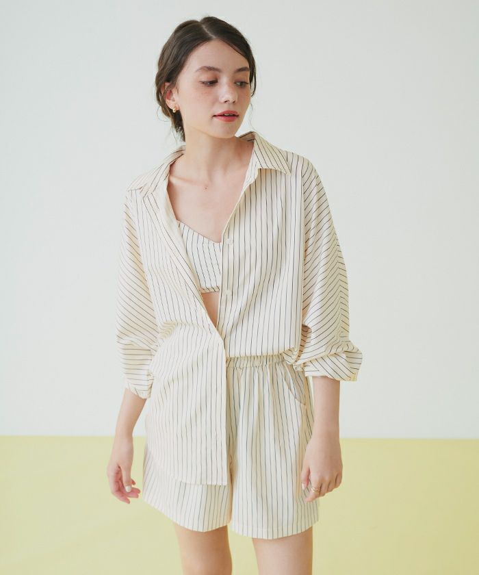 ドルマンオーバーサイズシャツ/ラッシュガード【メール便可／100