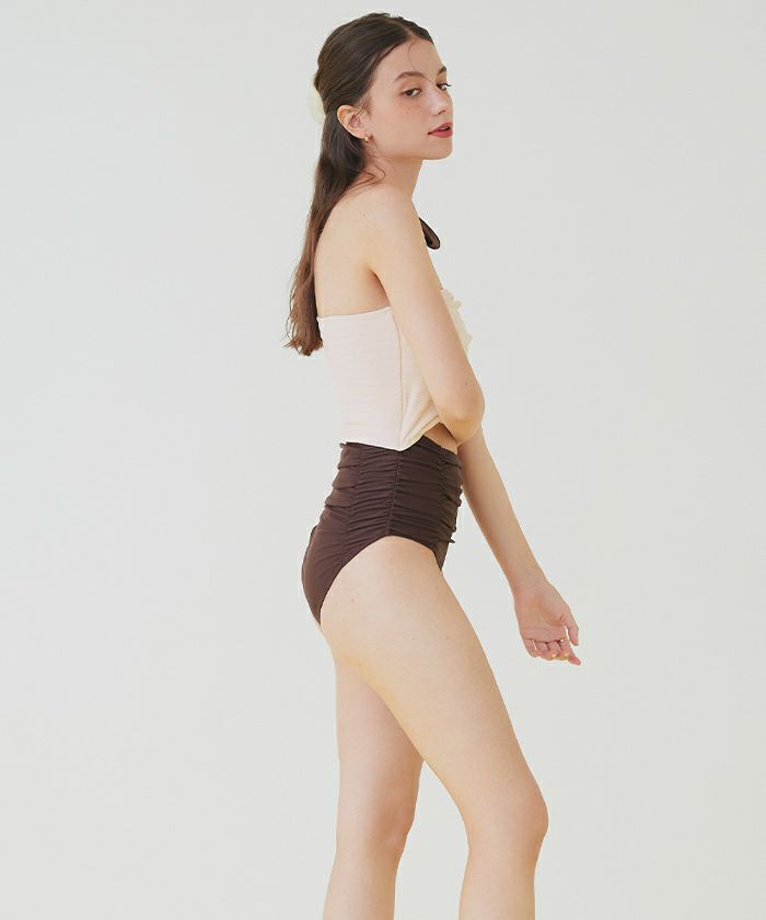 【Coralist】ウエストカットアウトワンピース水着 ホワイト ホワイト（白）系 Coralist Swimwear(コラリストスイムウェア