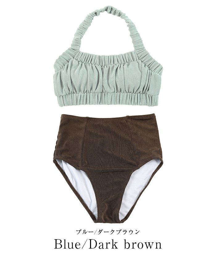 FENDI シンプル　ホルター水着　グレー40サイズ FENDI シンプル ホルター水着 グレー40サイズ ADHBF0GME - 海外