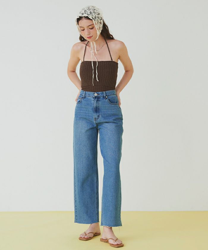 コ*ー様 リブ編みワンピース水着 コ*ー様 リブ編みワンピース水着 コ