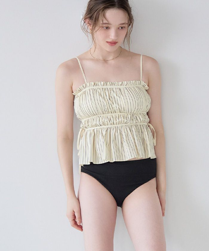 ティアードラインペプラムビキニ/水着 | SEA DRESS