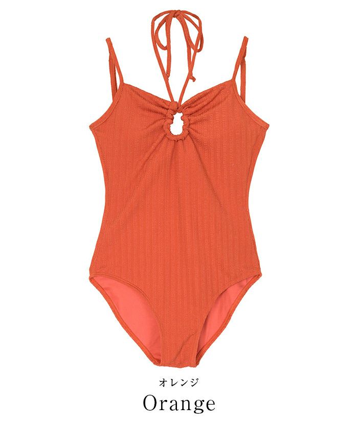 フロントホールデザインワンピース/水着 | SEA DRESS