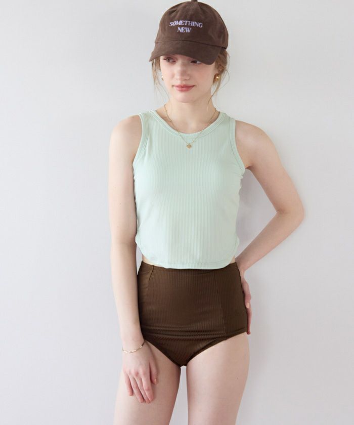 3点セット/ショートパンツ×タンクトップビキニ/水着 | SEA DRESS