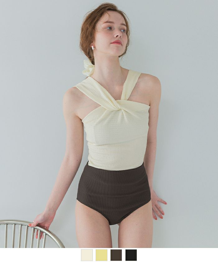 myriam swim (トップスとハイウエストボトムスのセット) myriam swim (トップスとハイウエストボトムスのセット) ハイ