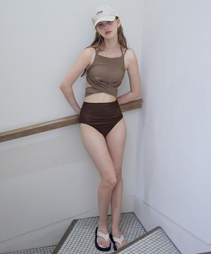 Wストラップクロスデザインビキニ/水着 | SEA DRESS