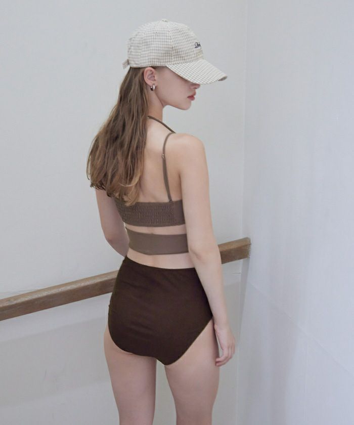 Wストラップクロスデザインビキニ/水着 | SEA DRESS