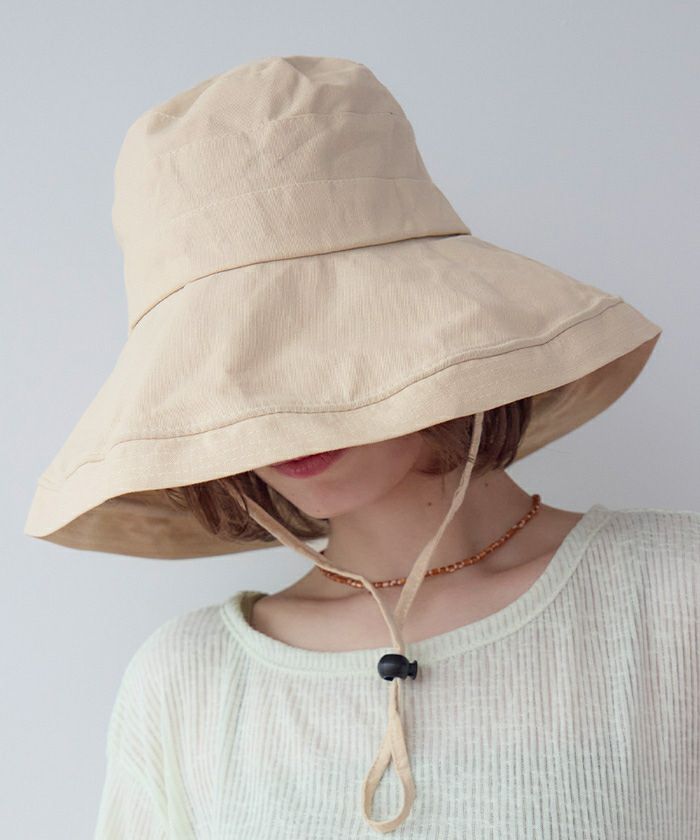 2wayワイドブリムハット | SEA DRESS