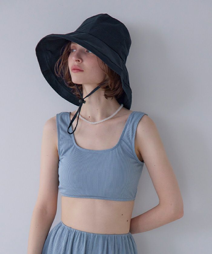 2wayワイドブリムハット | SEA DRESS