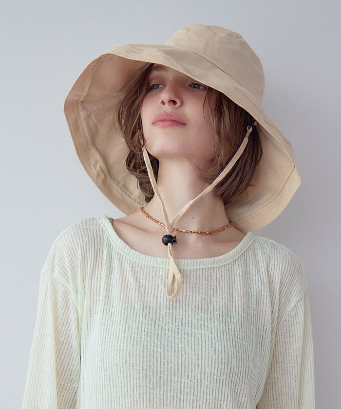 2wayワイドブリムハット | SEA DRESS