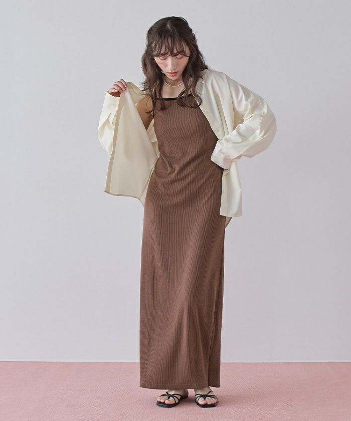 カップ付キャミソールワンピース/ラッシュガード | SEA DRESS